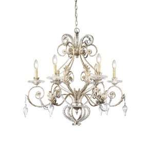   Tuscan Six Light Up Lighting Chandelier from the A