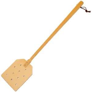  Plastic Free Leather and Wood Fly Swatter 
