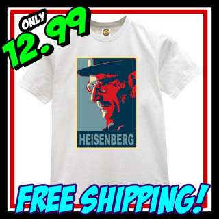 NEW BREAKING BAD   Walter White HEISENBERG T Shirt  