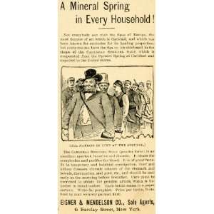  Carlsbad Sprudel Medical Salt Medical Quackery   Original Print Ad