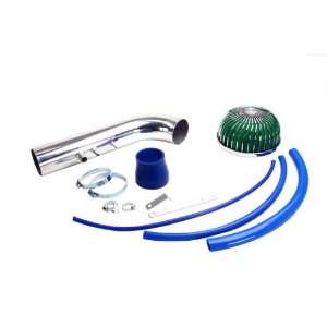   ALUMINUM AIR INTAKE SYSTEM WITH GREEN SUSU STYLE FILTER Automotive