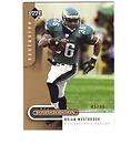2005 upper deck foundations brian westbrook exclusive gold 74 eagles