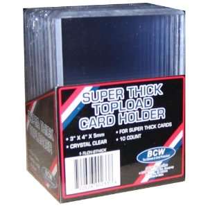  5mm / 150pt Top Loaders SUPER THICK 3x4 Card Holders 