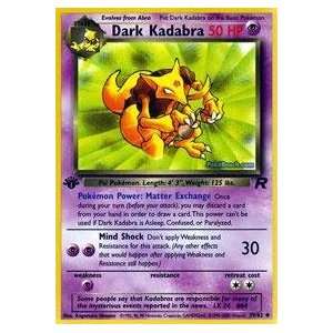  Pokemon   Dark Kadabra (39)   Team Rocket Toys & Games