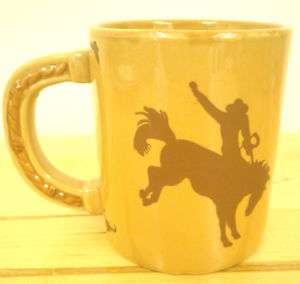 Rodeo Bucking Bronco Horse Cowboy Western Coffee Mug  