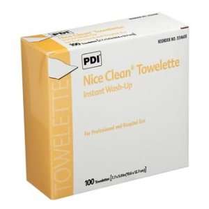 PDI BZK Saturated Towelettes 35% BZK, Alcohol 20%, Case of 10 boxes of 