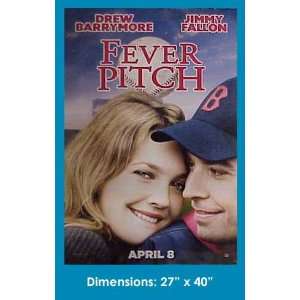FEVER PITCH Movie Drew Barrymore & Fallon 27x40 Poster