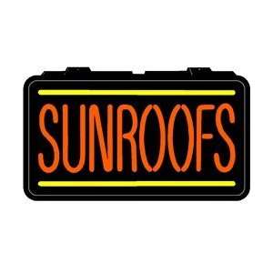  Sunroofs Backlit Lighted Imitation Neon Sign