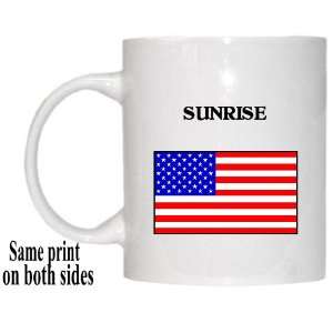  US Flag   Sunrise, Florida (FL) Mug 