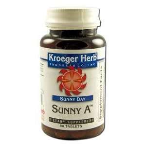  Kroeger Herb Sunny Day Vitamins   Sunny A 80 tabs by 