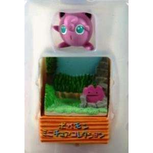   Pocket Monsters Collection Jigglypuff Diorama   Vintage Banpresto 1999