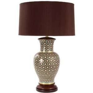 Frederick Cooper FTZ078H1 Fuenta Sultana 2 Light Table Lamp in Brown 