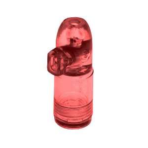 Acrylic snuff bullet   RED (buy one, get one FREE 