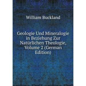   German Edition) William Buckland 9785875107061  Books
