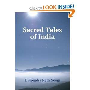 Sacred Tales of India Dwijendra Nath Neogi  Books