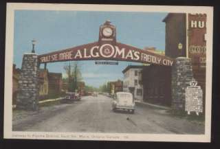 Postcard ALGOMAS CANADA Gateway View 1940s  