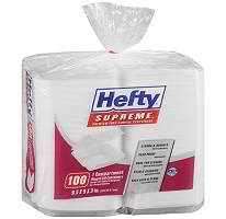 Hefty 1 Section Take Out Tray Styrofoam Containers  100  