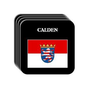  Hesse (Hessen)   CALDEN Set of 4 Mini Mousepad Coasters 
