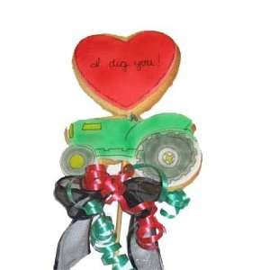  Tractor Heart Cookie Kabob 