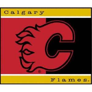 Calgary Flames 60x50 Team Blanket