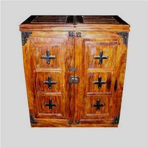 Wooden Wine Rack Completely Handmade Royal Colonial Cabinet Cellar Bar 