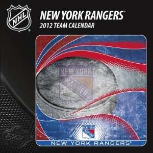  NHL New York Rangers 2012 Box Calendar