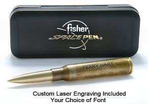 Fisher Personalized .338 Lapua MAG Casing Bullet Pen  