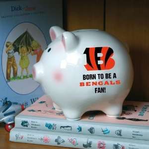    Born to Be Cincinnati Bengals Fan Piggy Bank