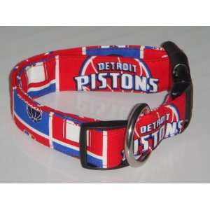  NBA Detroit Pistons Basketball Dog Collar Medium 1 