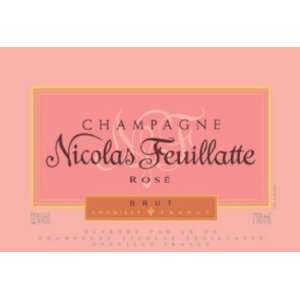  Nicolas Feuillatte Brut Rose NV 750ml Grocery & Gourmet 