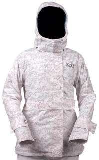 Special Blend Light Insulated Snowboard Jacket CRASH Gray Womens 