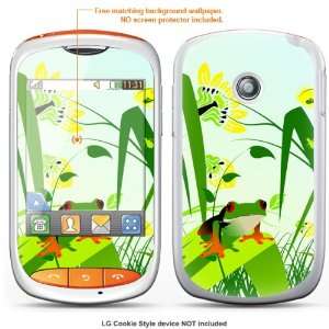  Protective Decal Skin STICKER for LG T310i Cookie Style 