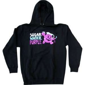  Skate Mental Sugar Water Hooded Sweatshirt [Medium] Black 