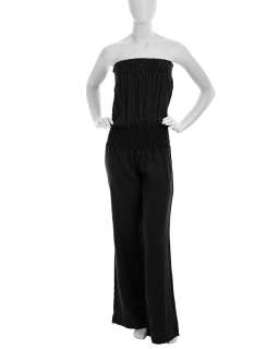 Young Fabulous & Broke Smocked Strapless Jumpsuit  