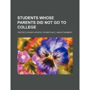  Students whose parents did not go to college 