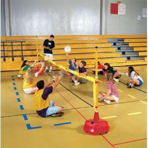   030883 BigRedBase Sitting Volleyball System