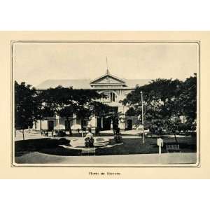 1905 Duotone Print Hotel Oriente Orient Luxury Philippines Manila 