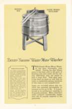 1912 Dexter Antique Washing Machine Catalog on CD  