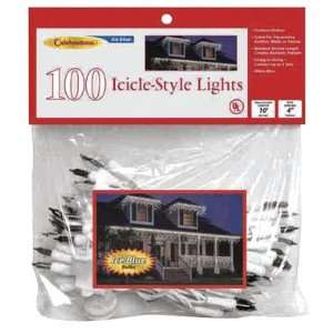    100 Mini Icicle Lights Up To 3 Sets Can Be Strung