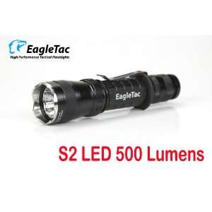   S2 LED 500 Lumens Tactical Light with Optional Strobe on Tail Cap