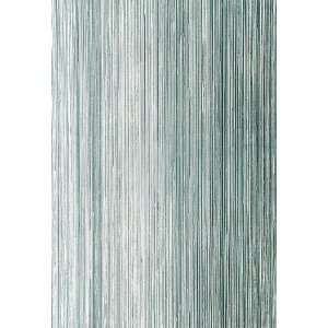   Metallic Strie Turquoise by F Schumacher Wallpaper