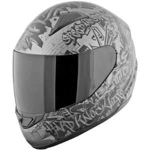 Speed And Strength SS1500 Hard Knock Life Grey/Black Full Face Helmet 