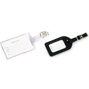 Clear Business Card Size Tag 