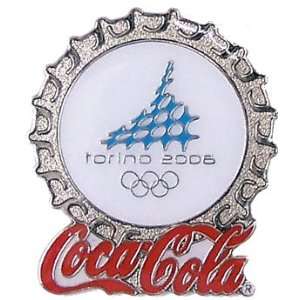  Torino Olympics / Coca Cola Bottle Cap Pin Sports 
