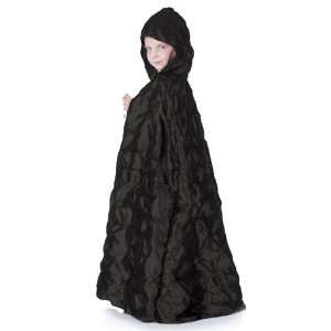 Lets Party By Underwraps Black Pintuck Cape (Child) / Black   One Size