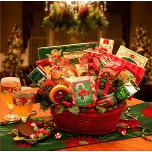   Yuletide Splendor Christmas Gourmet Food Gift Basket 