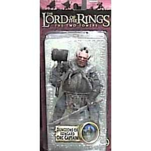   of the Rings Two Towers Dungeons of Isengard Orc Captain Action Figure