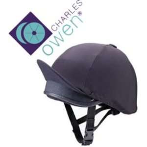  Charles Owen Ultralight Euro Skull Helmet Black, 1.5 