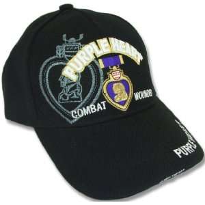 Purple Heart   New Style Ball Cap Military Collectible from Redeye 