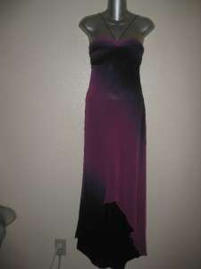 Stunning CACHE Cache Long Silk Dress Size S Nice  